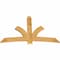 Ekena Millwork Davenport Rough Sawn Timber Gable Bracket, Western Red Cedar, 72"W x 48"H x 2"D x 6"F, 16/12 Pitch GBW072X48X0206DAV00RWR - alternate 5